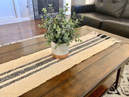Hand Woven Table Runner Coffee Table Runner Small Table Etsy In 2020 Coffee Table Runner Hand Woven Table Runner Dining Table Runners