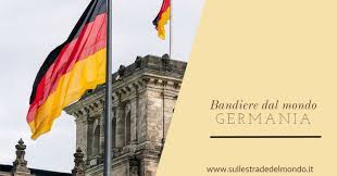 Oltre al formato orizzontale normale, molti edifici pubblici in germania usano bandiere verticali. Bandiera Della Germania Storia E Significato Sulle Strade Del Mondo