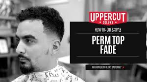 Haircut Tutorials How To Cut And Style Perm Top Fade Youtube