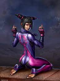 han juri (street fighter and 1 more) drawn by sirtiefling | Danbooru