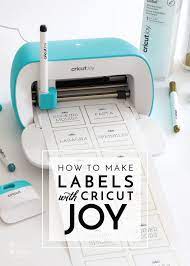 Youtube is a great place to search if you like. How To Make Labels With Cricut Joy The Homes I Have Made How To Make Labels Cricut Tutorials Cricut Projects Vinyl