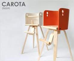 carota wooden high chair by sdi fantasia modern furniture mobilier bebe chaise bebe chaise haute