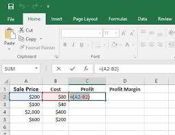 Check spelling or type a new query. How To Calculate Profit Margin In Excel Profit Margin Formula In Excel