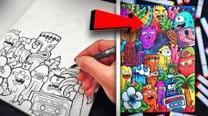 Idk.), and it took me over 10 hours to make the drawing 😵 it's made with cra. Real Time Doodle Draw With Vexx Youtube