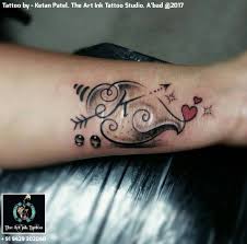 4 years ago it looks nice, but can the 8 yellow pieces keep the camera stably when you're sliding the camera? K Letter Arrow Shell Design The Art Ink Tattoo Studio Facebook