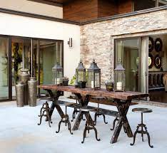 #1 christopher monteria bronze cast aluminum rectangle dining table. The Amita Collection Rustikal Patio Sonstige Houzz