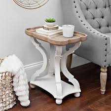 Corina Scalloped Chairside Table Kirklands Chair Side Table Side Table Decor Accent Table Decor