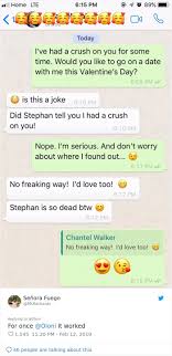 Valentine's day is the one special day of the year that everyone is expressing their love, all on the same day, to the most precious people in their lives. 30 Women Ask Their Crushes Out On A Valentine S Day Date And Post Their Reactions On Twitter Bored Panda