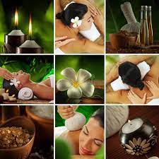 Spa Collage Spa Theme Photo Collage Composed Of Different Images Ad Theme Collage Spa Images Composed Ad Spa Images Urban Day Spa Spa