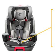 The adjustment mechanism is located on the back of the car seat. Evenflo Recalls Evolve 3 In 1 Combination Booster Seats Traffic Injury Prevention Project Tipp