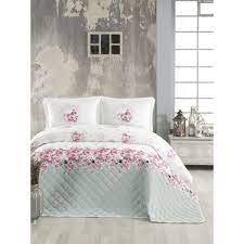 Tıkla, en ucuz eponj home yatak örtüleri ayağına gelsin. Clasy Cift Kisilik Kapitone Yatak Ortusu Takimi Rade Mint Fiyati