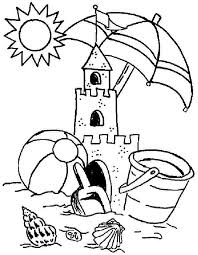 Take plenty of printable summer coloring pages for your summer holiday to keep children happy on the way, or for a rainy day. Preschool Summer Coloring Pages Coloring Home