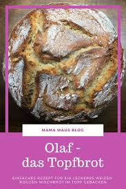Mein Neuer Hausfreund Olaf Ein Mischbrot Aus Dem Gusseisernen Topf Brot Selber Backen Rezept Lebensmittel Essen Brot