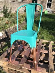 How to spray paint metal chairs. How To Spray Paint A Metal Chair Easy Ombre Upcycle Project Upcycle My Stuff