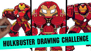 How To Draw Ironman The Avengers 3 Hulkbuster Drawing Challenge In 10 Minutes Youtube Iron man is an american fictional character, a superhero who appears in comic books published by marvel comics. how to draw ironman the avengers 3 hulkbuster drawing challenge in 10 minutes