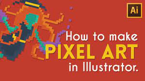 Pixel art is a digital art form where color is applied to individual pixels to create an image. Pixel Art In Illustrator Illustrator Tutorial Youtube