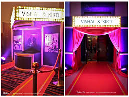 Sangeet Ideas Wedding Decor Photos Bollywood Theme Cinema Themed Wedding
