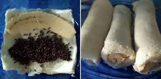 Panaskan oven 180 derajat celsius.kulit : Resep Pisang Selimut Cokelat Resepkoki Co