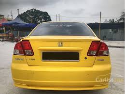 When the starter motor fails your 1.7l honda civic's engine is not gonna' crank over. Honda Civic 2003 Vti S 1 7 In Selangor Automatic Sedan Yellow For Rm 23 633 4397495 Carlist My