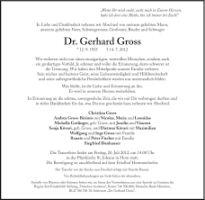 Große auswahl an pferdezubehör zu günstigen preisen. Anzeige Von Gerhard Gross Sz Gedenken De