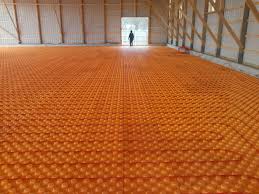 Maybe you would like to learn more about one of these? Pole Barn With Creatherm Floor Insulation Hydronic Heat Warm Floors Pole Barn Plans Barn Style House Pole Barn Construction