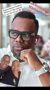 #Celebrate🎉 #GodsGrace 🙏🏽 #4EverBlessed 😇 We love you Prophet Samuel  Clarkson-Williams ❤️ And strong Antenna 😂 Lady Nakisha You are blessed for  ever Oooooh! Use hashtag: #ClarksonWilliamsTribute