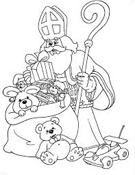Saint nicholas coloring pages getcoloringpages. Saint Nicholas And Gifts Coloring Page Free Printable Coloring Pages For Kids