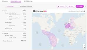 what kind of results do i get with a myheritage dna test