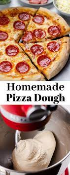 Fluffy Pizza Dough Recipe Veronika S Kitchen Recipe Recipes Homemade Pizza Dough Pizza Dough