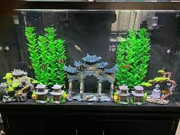 Находите и прикалывайте свои пины в pinterest! Top Fin Greenery Asian Temple Aquarium Ornament Fish Ornaments Petsmart