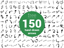 Follow the three simple steps below and learn how to draw arrows in adobe photoshop cs6. Download 150 Free Hand Drawn Arrows Psd Eps Png Friendlystock
