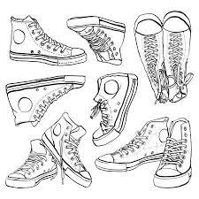 So, we hope that we could show you how to draw sneakers correctly. 123rf Millions Of Creative Stock Photos Vectors Videos And Music Files For Your Inspiration And Art Drawings Sketches Art Reference How To Draw Anime Shoes