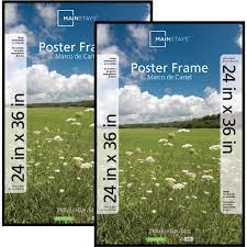 ✓ free for commercial use ✓ high quality images. Mainstays 24x36 Basic Poster Picture Frame Black Set Of 2 Walmart Com Walmart Com