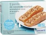 Pavés De Saumon Mariné Arosé Au Citron Et Au Poivre