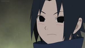 Blushing Anime Illustration Art Uchiha