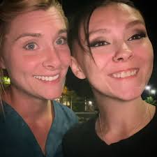 Just two equine dentists hanging out. I loved spending time with you this  weekend even though the circumstances that brought us together it was worth  the memories and morning coffee together.