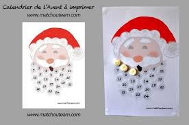 Calendrier De L Avent A Imprimer Calendrier De L Avent Maternelle Calendrier De L Avent Calendrier De L Avant