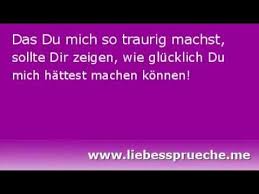 Traurige Liebessprüche