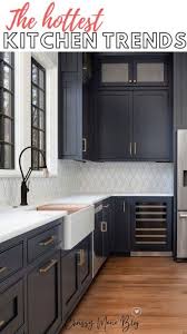 Just like with dirt, white kitchen cabinets have a heightened ability to show some types of wear especially compared with significantly darker options. 5 Current Kitchen Trends Now Chrissy Marie Blog