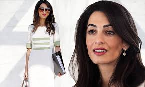 Amal Clooney leaves Athens hotel ahead of meeting over return of Elgin  Marbles to Greece