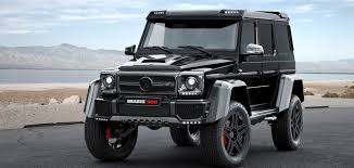 He started this project on his own initiative. Brabus Mercedes Benz G500 4x4