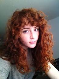 Put down your scissors and reach for a razor to pinch and chop. Curly Bangs Curly Hair Styles Hair Styles Curly Bangs