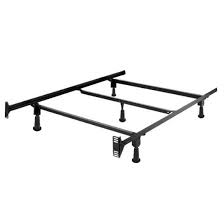 Designer bed frames without the designer prices. Full Size High Rise Metal Bed Frame With Headboard Brackets