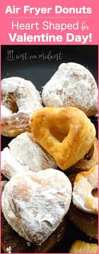 Biscuits In Air Fryer Donuts Heart Shaped Airfryer Donuts Come Together In Less Than 10 Minutes And Are Perfect For Valentine 039 S Day Made With Store Bought Biscuit Do Air Fryer Recipes