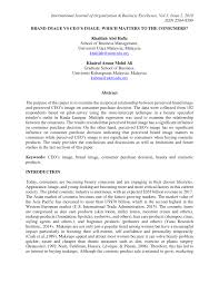 Di samping itu, beliau mempunyai kepentingan dalam malaysia mining corporation berhad (mmc) pusat perubatan albukhary di kompleks albukhary di alor setar dilengkapi dengan pusat dialisis. Pdf Brand Image Vs Ceo S Image Which Matters To The Consumers