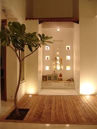 The Tree Gives It A Very Organic Feel It S Where My First Looks Went In 2020 Pooja Room Design Pooja Rooms Indian Home Decor