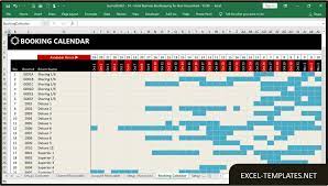 Excel booking calendar template via (kratosgroup.net) car rental reservation calendar for excel excelindo via (excelindo.com). Hotel Reservation Template Excel Templates