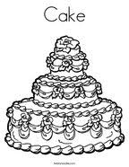 Unicorn birthday cake coloring sheet by jessie eckel. Cake Coloring Pages Twisty Noodle
