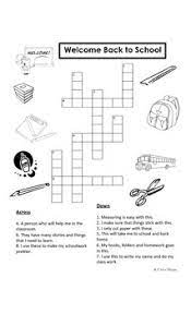 These puzzles are fun activities intended for students of all ages and ability levels. Crossword Puzzles 1st Grade Worksheets Teaching Resources Tpt