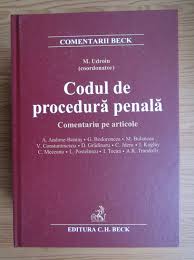 Maybe you would like to learn more about one of these? Mihail Udroiu Codul De Procedura Penala Comentariu Pe Articole Art 1 603 CumpÄrÄ